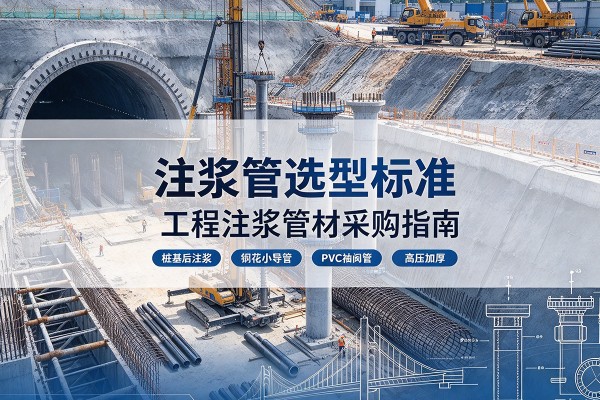 延边注浆管选型标准