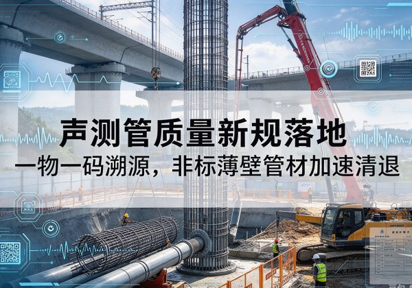 延边声测管质量新规落地，一物一码溯源，非标薄壁管材加速清退